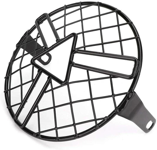 16.5cm Headlight Mesh Grill Protect Side Mount Cover for CG125 GN125