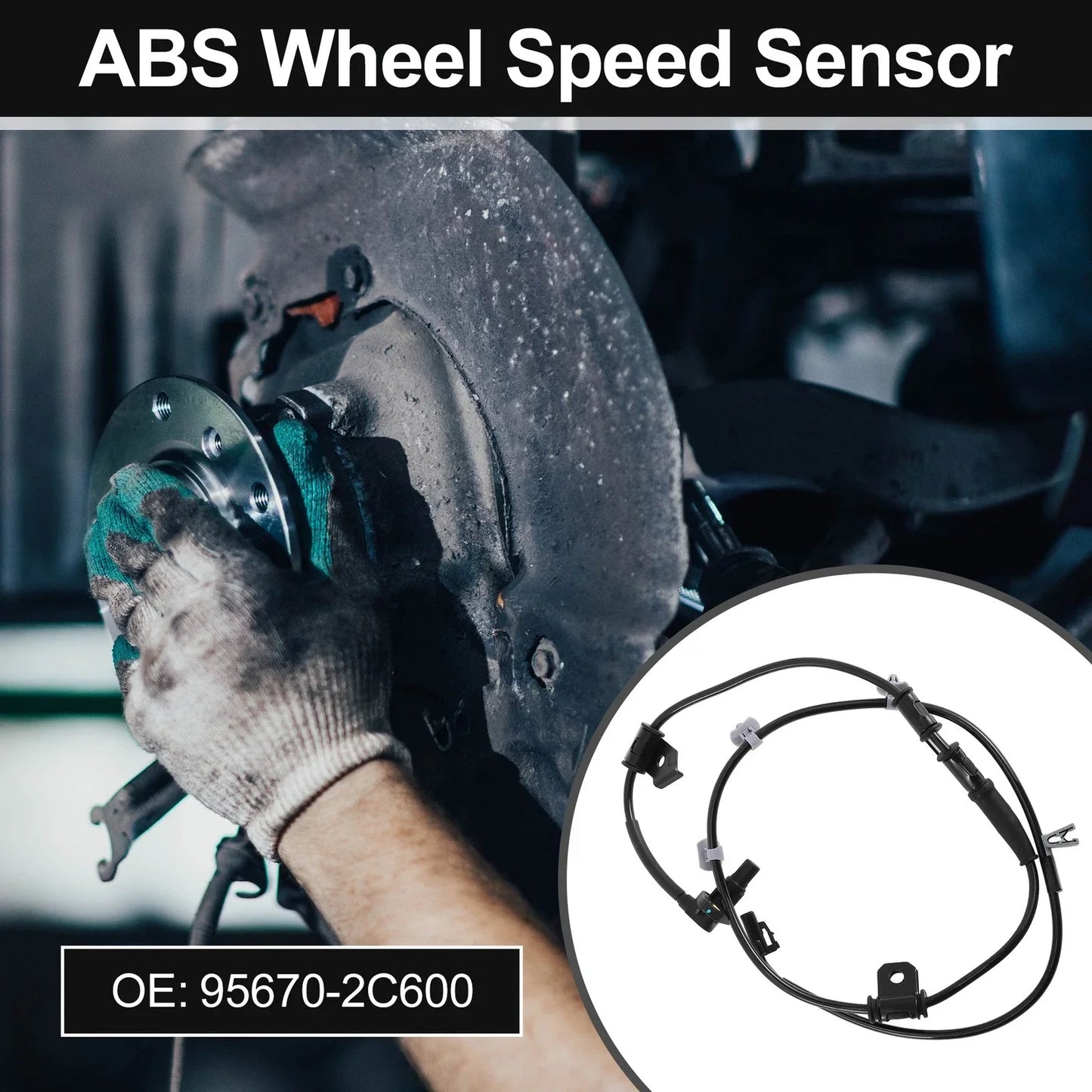 ABS Wheel Speed Sensor for Hyundai Tiburon (2005-2008)