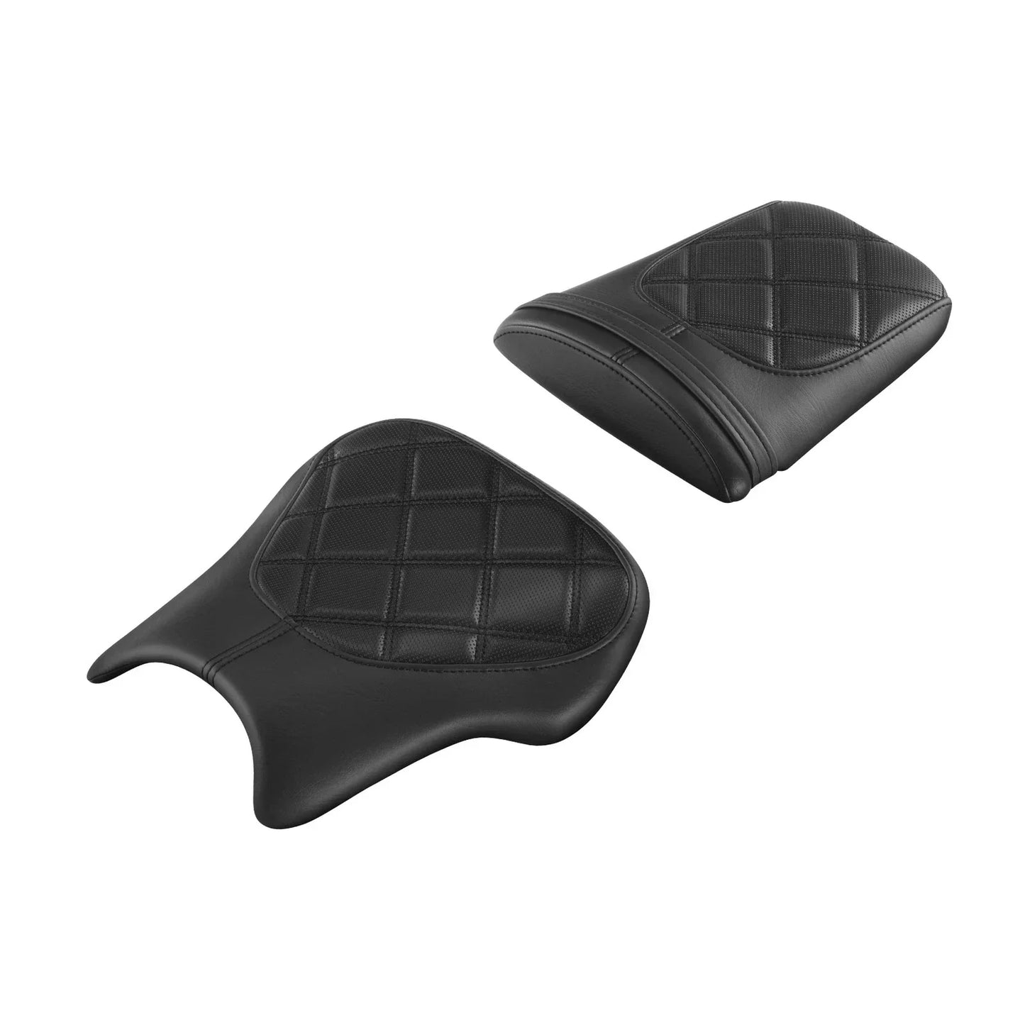 Black Driver & Passenger Seats for Honda CBR600RR (2003-2004)