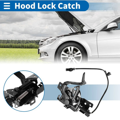 Hood Latch Assembly for Hyundai Kona (2018-2023) 1 x Quality Replacement