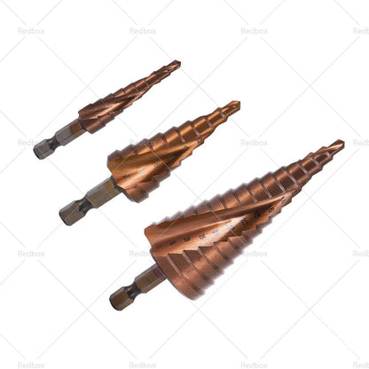 Cobalt Steel Step Cone Drill Bit Hole Cutter for Stainless Steel