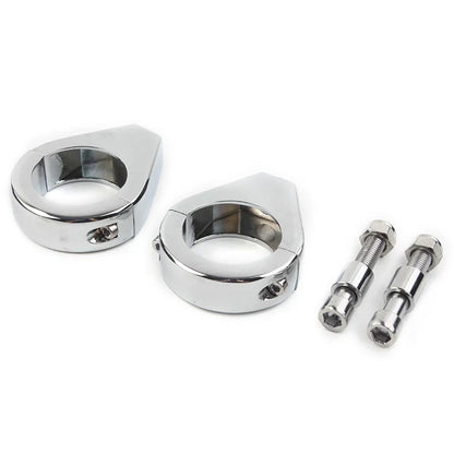 41mm Fork Clamp Turn Signal Clamps for Harley Softail