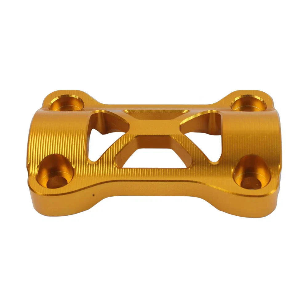 Gold Handlebar Riser Mount Clamp Cover for Honda CB500X (2019-2022)