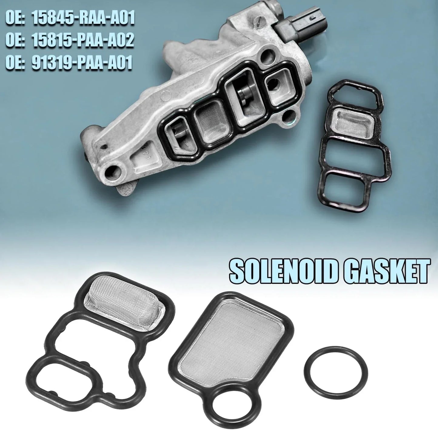 Solenoid Gasket Kit for Honda Civic, Acura TSX (2004-2011, 2004-2008)