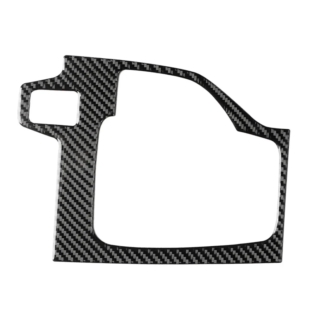 Carbon Fiber Black Gear Shift Panel Cover for Mazda 3 Axela (2017-2018)