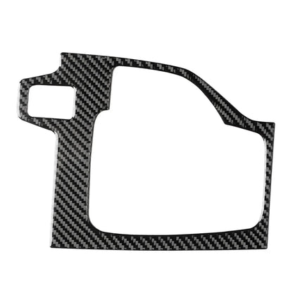 Carbon Fiber Black Gear Shift Panel Cover for Mazda 3 Axela (2017-2018)