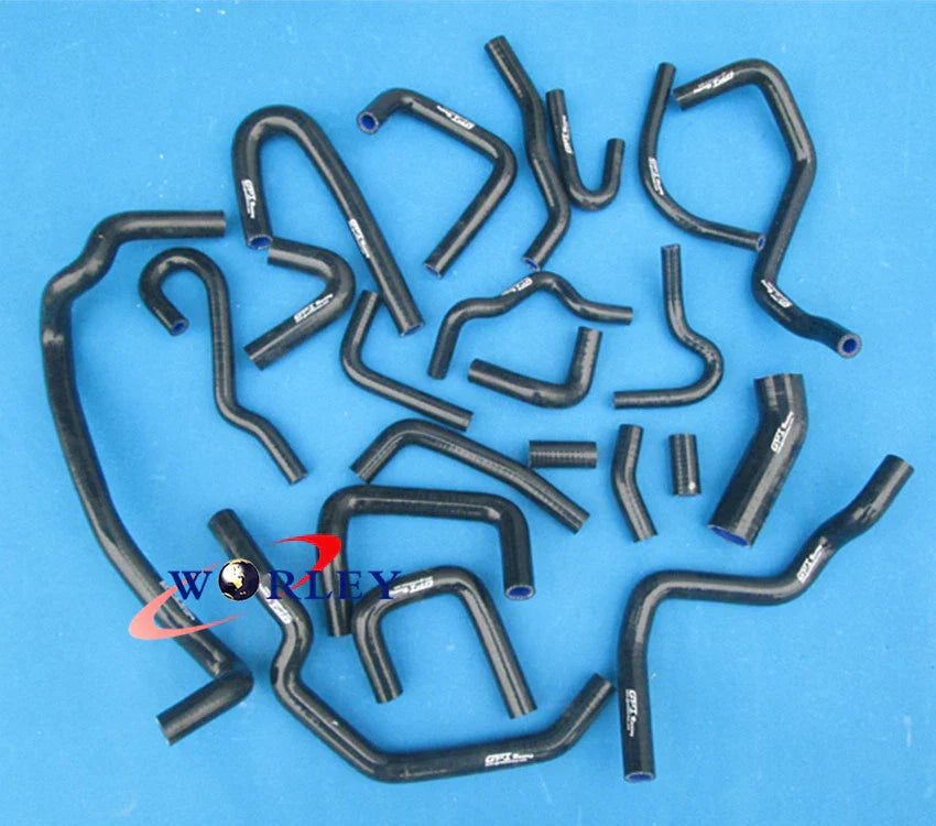 22PCS Silicone Radiator Hoses for Nissan Silvia/180SX/200SX S13 (89-94)