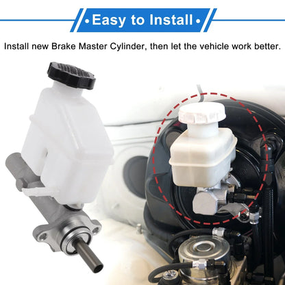 Brake Master Cylinder with Reservoir for Hyundai Elantra (2009-2012)