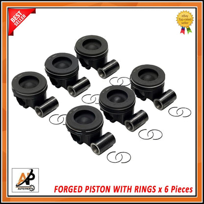 Forged Piston with Rings Kit for Jaguar 3.0 D300 Diesel (DT306) (2000–2000)