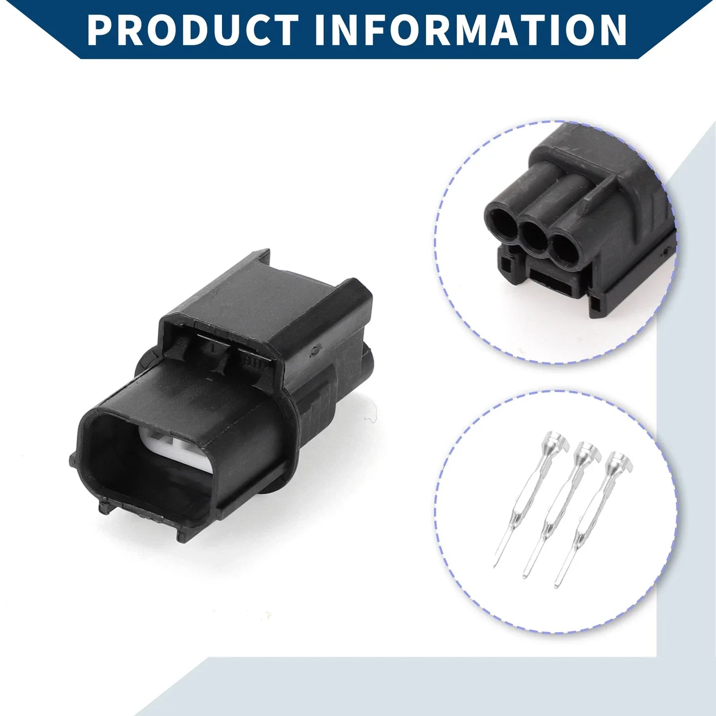 Ignition Coil Connector Plug Male Wire Terminal for Honda Acura