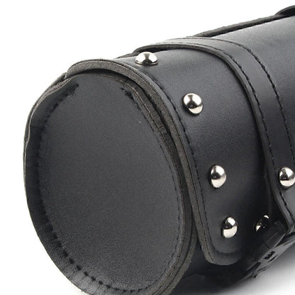 Saddlebag Fork Roll Barrel Bag for Touring Motorcycle
