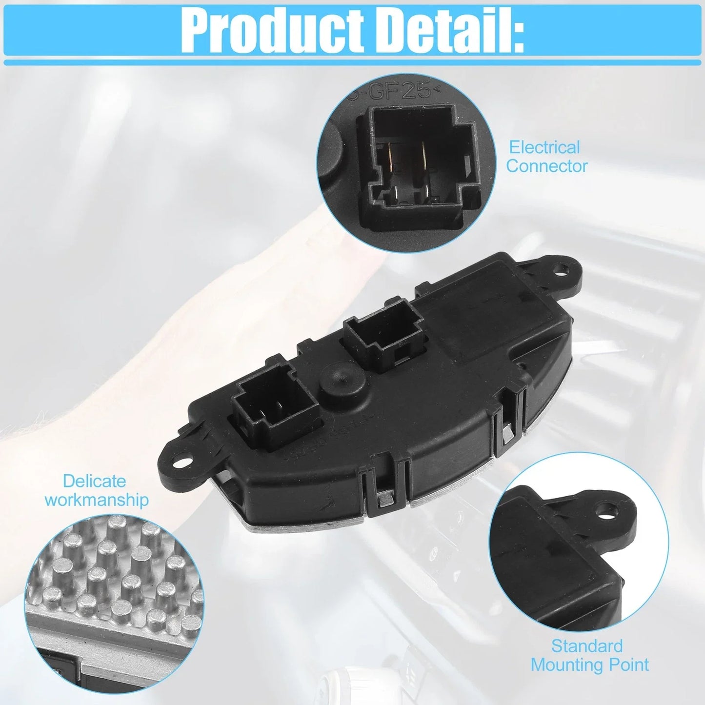 HVAC Heater Blower Motor Resistor for BMW X1 (2016 - 2022)