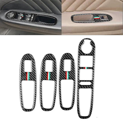 Window Lift Switch Button Panel Cover Trim for Alfa Romeo 159 (2004-2012)