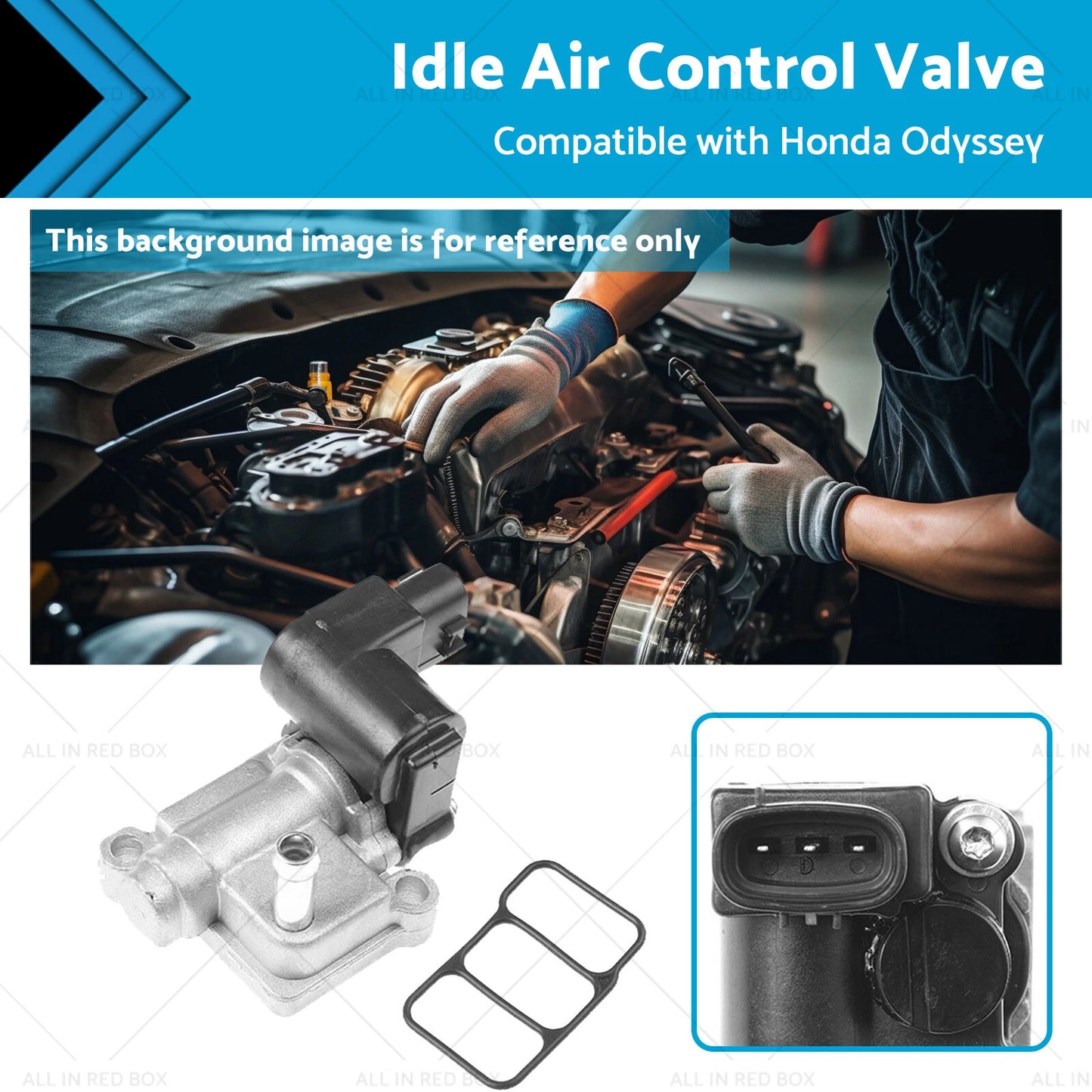 Idle Air Control Valve for Honda Odyssey, Pilot, Accord, CL, Acura (97-04)