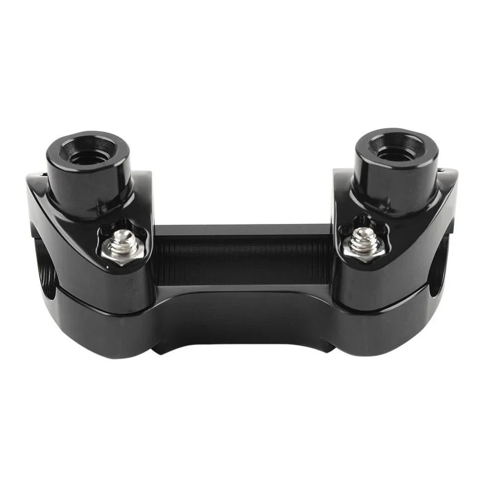 2" Handlebar Risers & Top Clamps for Harley Dyna, Softail, Sportster