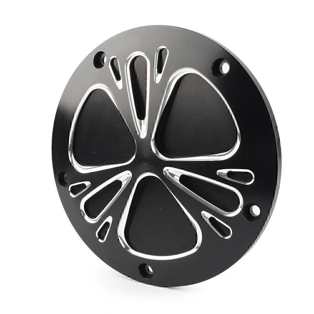 Black Clutch Timer & Point Covers for Harley Dyna, Softail, Sportster