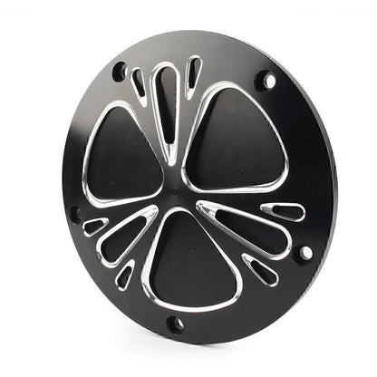 Black Clutch Timer & Point Covers for Harley Dyna, Softail, Sportster
