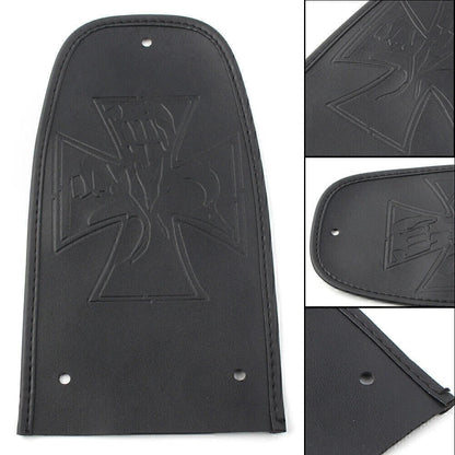 Rear Fender Bib Solo Seat Leather for Harley Road Street Electra Glide