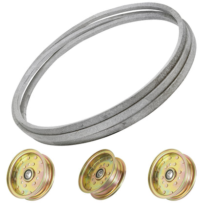 Deck Idler Pulley and Belt Replacement for Husqvarna BX 34D BZ 27D (2005–2015)