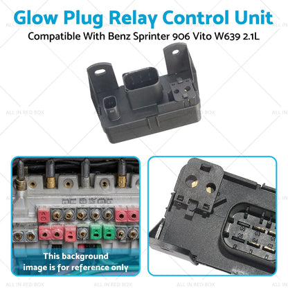 Glow Plug Relay Unit for Mercedes Sprinter 906, Vito W639 2.1L Diesel
