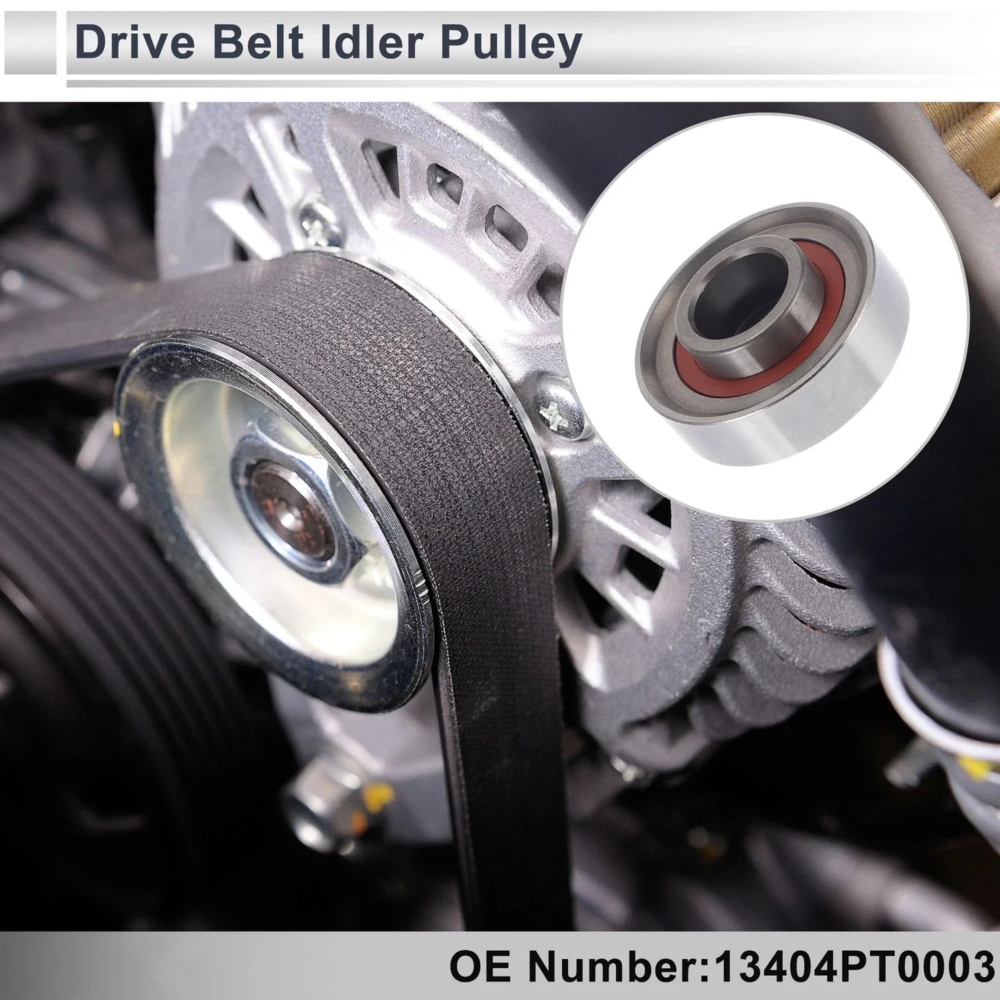 Drive Belt Idler Pulley for Honda Accord (1998-2002) 1 x Pcs