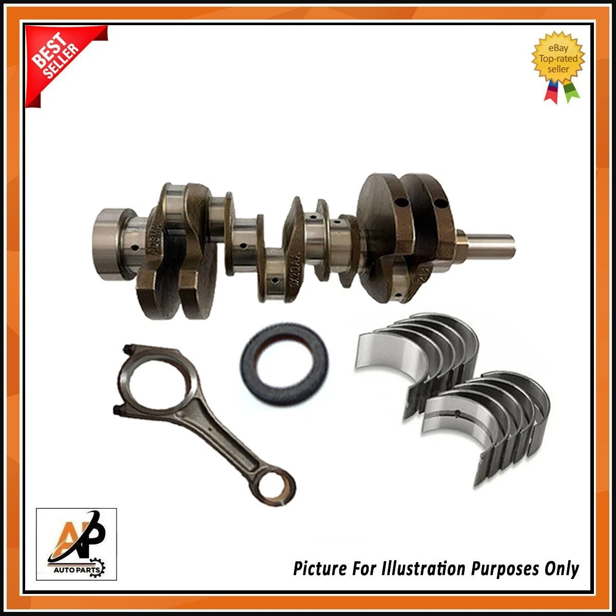 Crankshaft Diesel Engine Heavy Duty Replacement for Jaguar Land Rover (2008–2019)