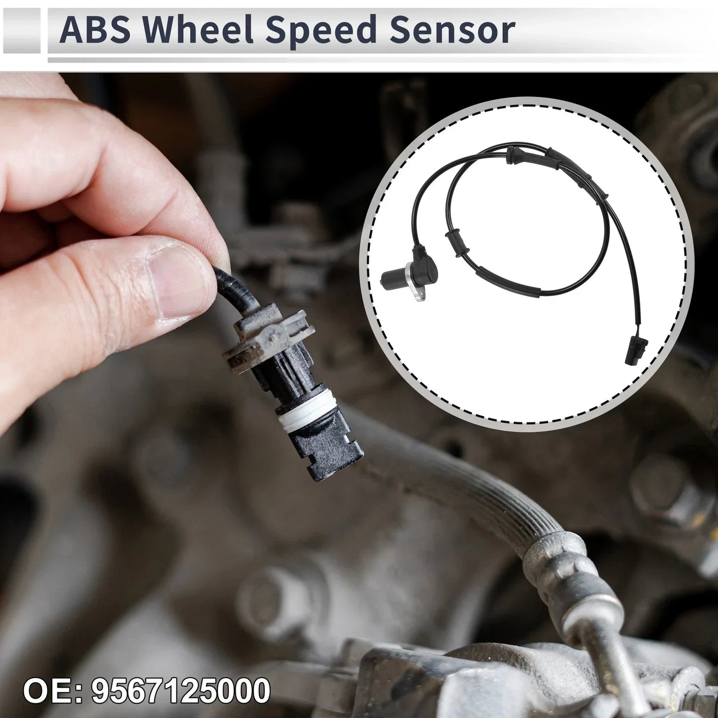 ABS Wheel Speed Sensor for Hyundai Accent (2000-2002)