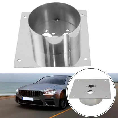 Turret-Planar 60mm Mounting Plate Stainless-Steel for Eberspacher Diesel Heater