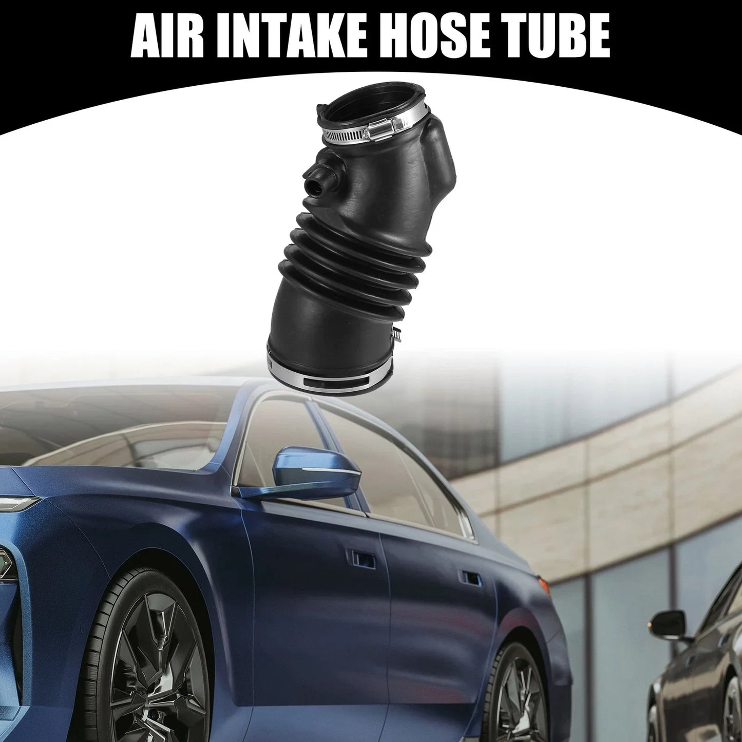 Air Cleaner Intake Hose Tube with Clamps for Honda Pilot V6 3.5L (2009-2015)