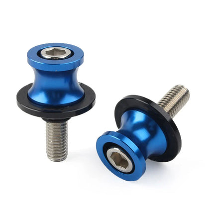 8MM Swingarm Spools Slider Stand Screws for KAWASAKI ZX6R (2012-2021) Blue