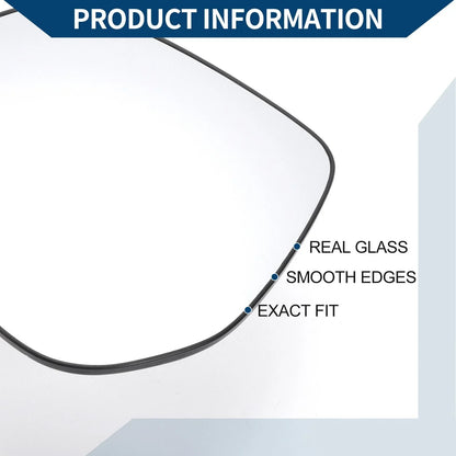 Heated Left Side Mirror Glass for Lexus LX GX (2010-2020)