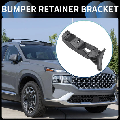 Left Front Bumper Retainer Bracket for Hyundai Santa Fe (2019-2020)