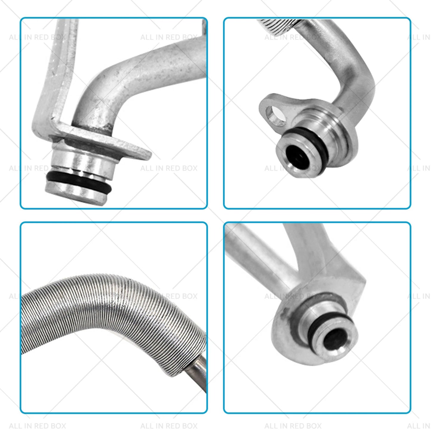 Turbocharger Coolant Hose Set for BMW 1 3 5 Series X1 X3 X5 X6 (2006-2023)
