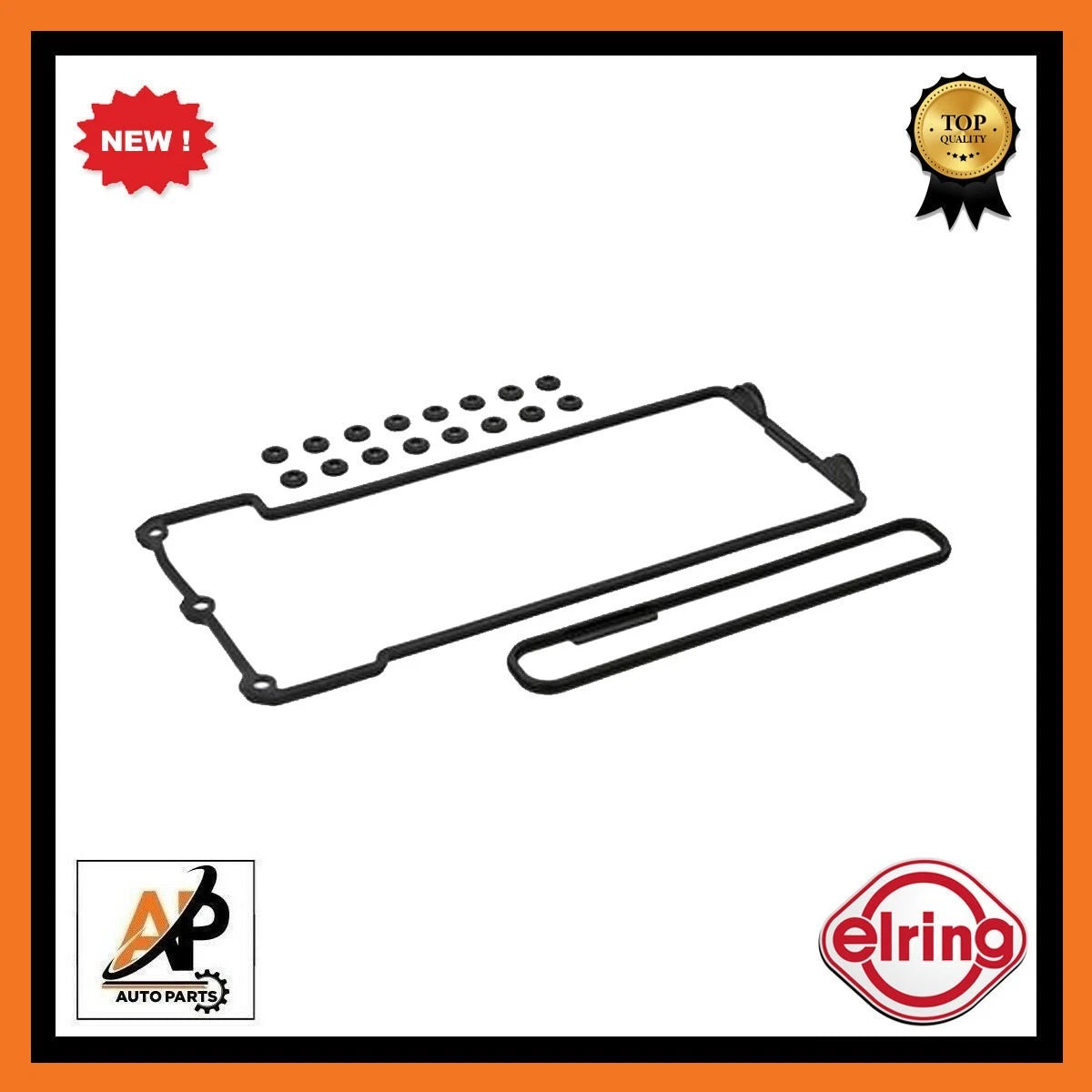 Cylinder Head Cover Gasket Set OEM for BMW M60 B30 (1987–1994)