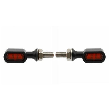 LED Rear Turn Signal Light Lamp Orange Lens for Harley