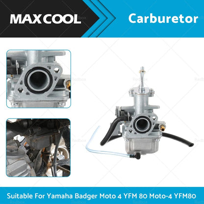 Carburetor for Yamaha Badger Moto 4 YFM 80 Moto-4 YFM80 (1992-2006)