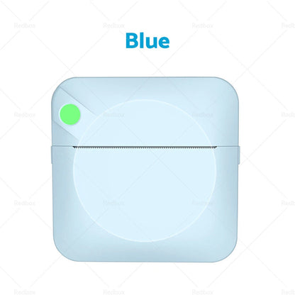 Wireless Mini Photo Printer - Bluetooth Pocket Thermal Inkless Printer