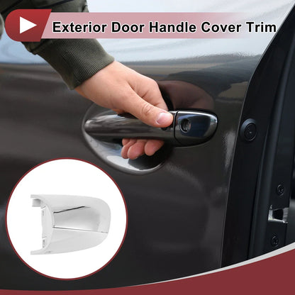 Exterior Door Handle Cover Trim for MERCEDES-BENZ (Pure White)