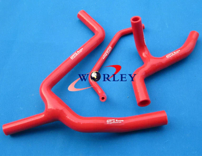 Silicone Radiator Y Hose Kit for Kawasaki KXF450 KX450F (2009-2014)