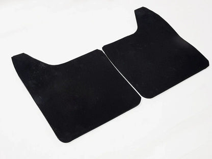 Front Mud Flaps Splash Guards for Holden TF Rodeo Isuzu 88-97 (Black Rubber)
