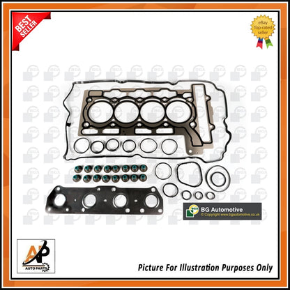 Head Gasket Kit Replacement for Citroen Mini Peugeot 1.4 1.6 (N12) (2007–)