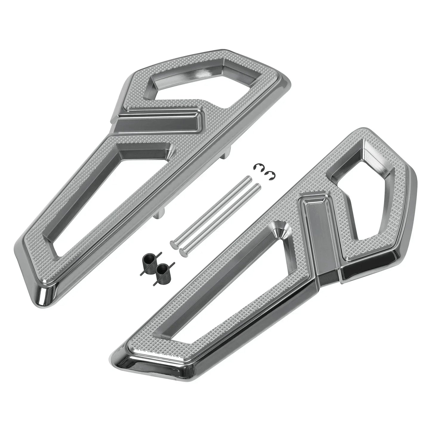 Driver Rider Footboards & Mount Bracket for Harley Softail FLSL FLHC (2018-2025)