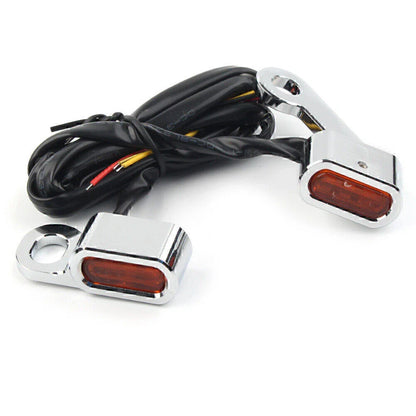 Mini LED Turn Signal Lights for Harley Sportster 883 1200 (2004-2021)