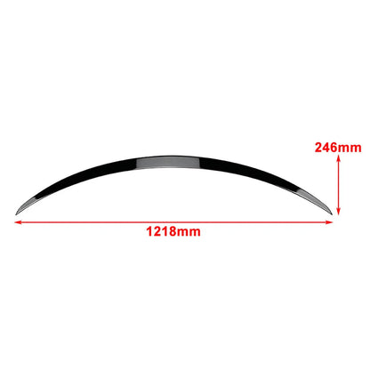 Matte Carbon Fiber Rear Trunk Spoiler Wing for Tesla Model 3 (2017-2023)