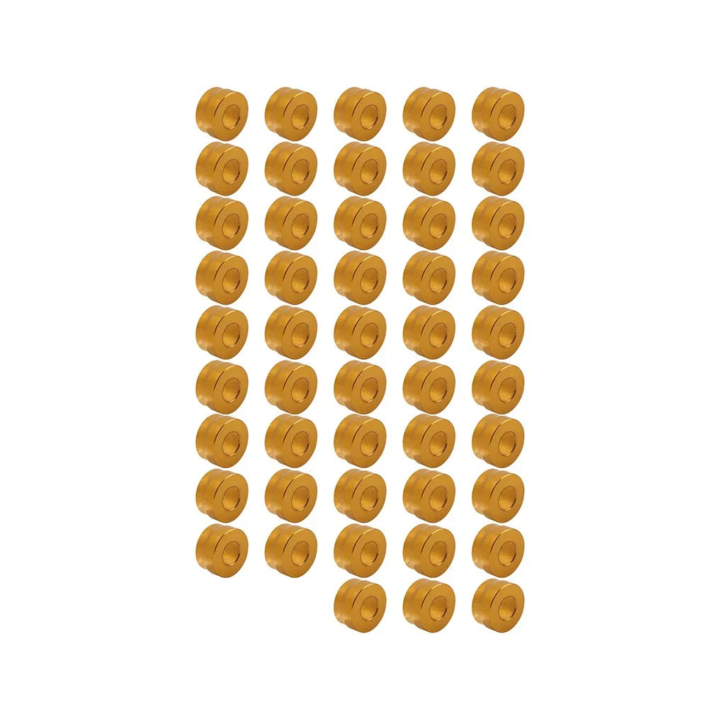 48X Gold Engine Bolt Topper Caps for Harley Twin Cam Touring Dyna Road Glide