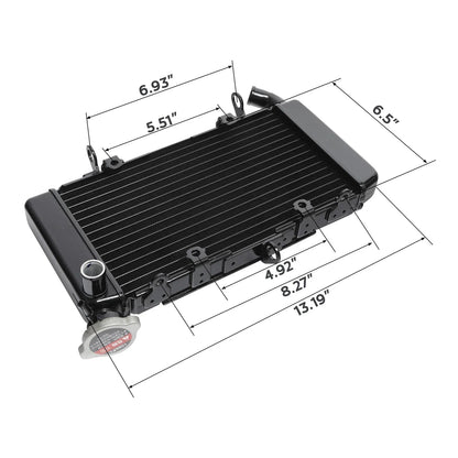 Black Radiator Cooler for Honda CB500F (2019-2021)