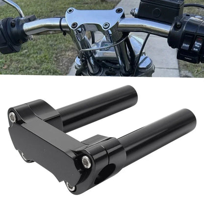 6" Handlebar Riser 1" Top Clamp for Harley Road Glide, King, Dyna, Softail