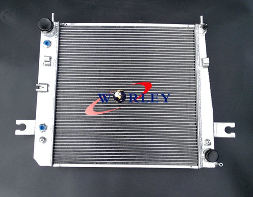 Aluminum Radiator & Fan for Jeep Cherokee Liberty KJ 3.7L V6 (2001-2008)