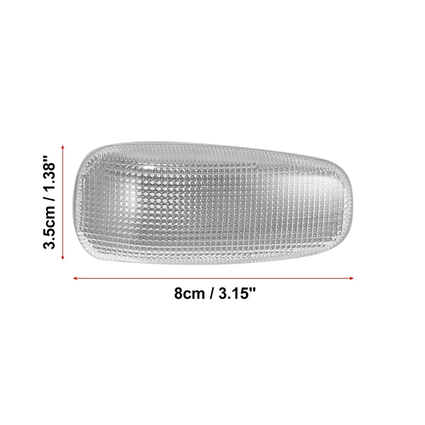 Front Side Marker Light Lens Cover for Dodge Sprinter 2500 3500 (2002-2018)