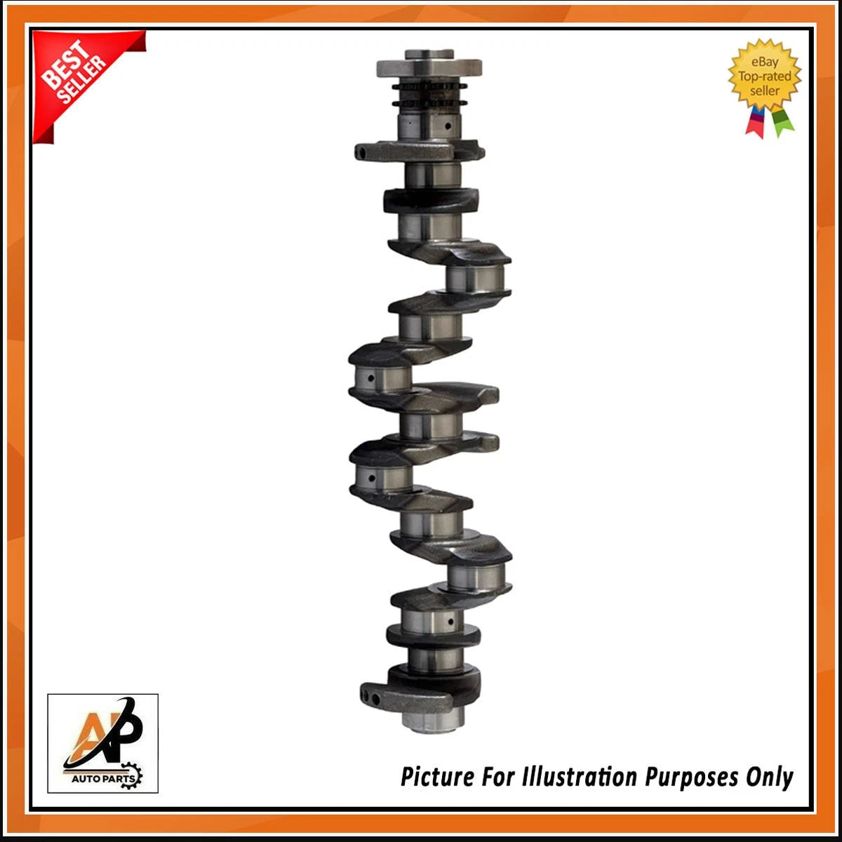 Forged Crankshaft OEM Replacement for BMW N57 3.0L X3 X4 X5 X6 (2009–2020)